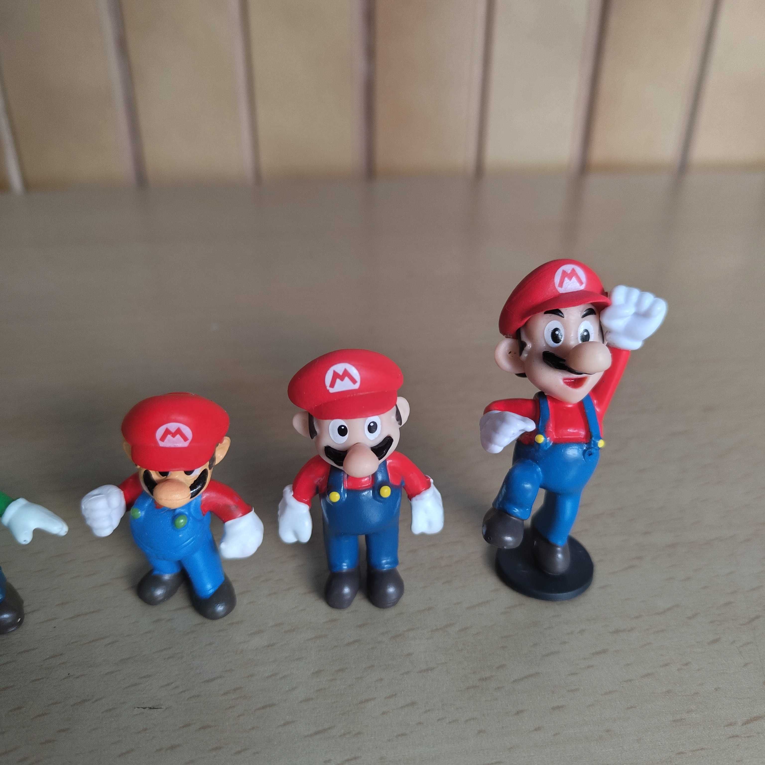 5 Figuras Super Mario e Luigi