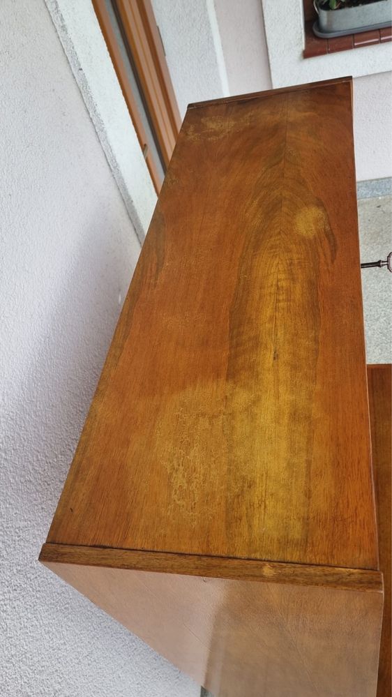 Komoda Highboard Barek Design PRL Lata 60 Czechosłowacja UP Zavody