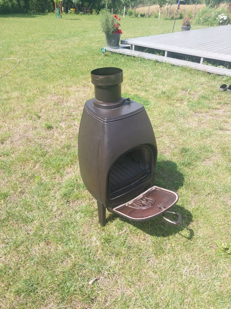 Zeliwny kominek koza Jotul no 1
