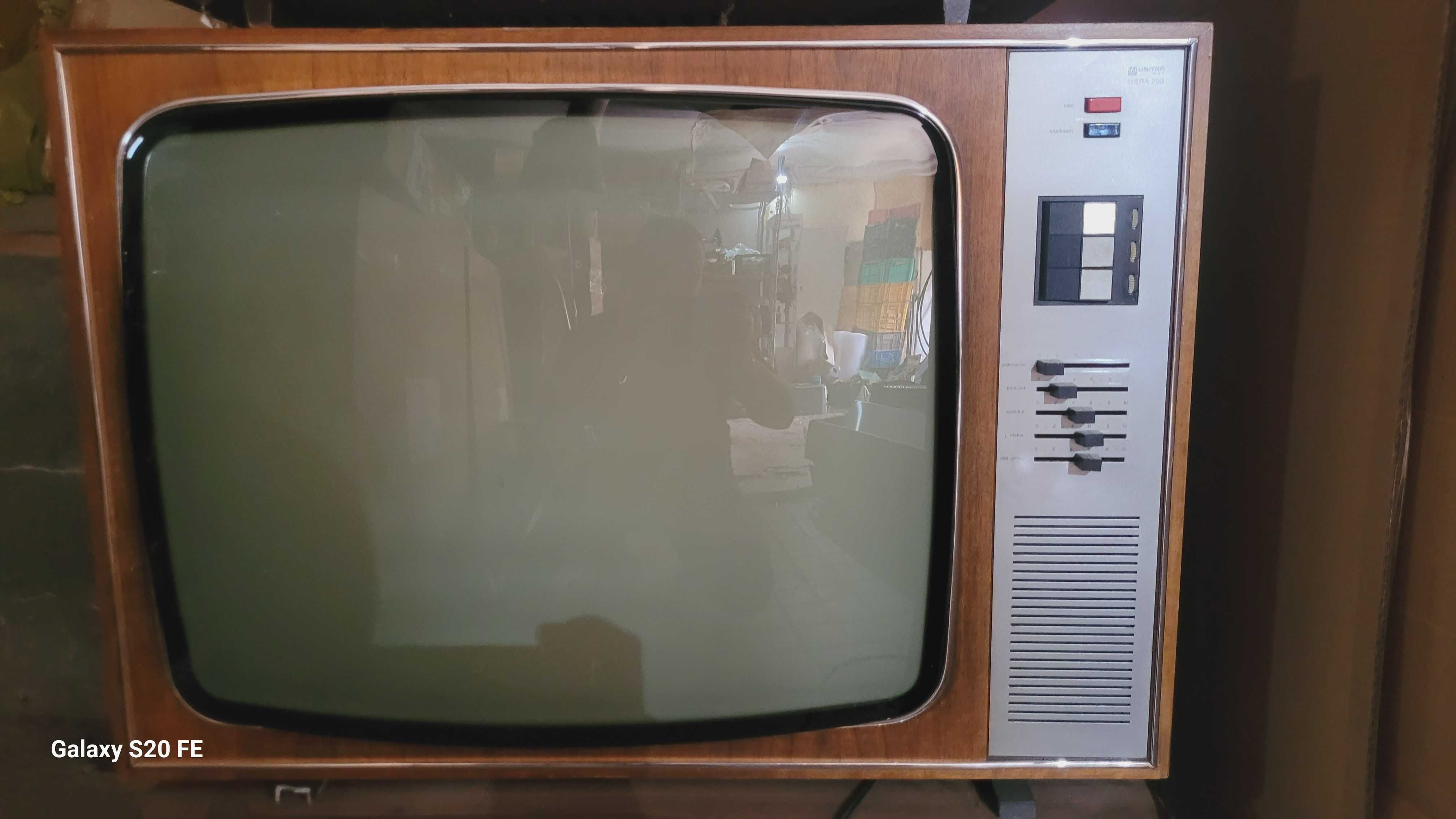 Stare telewizory Agat Unitra. 3 szt. Prl Retro