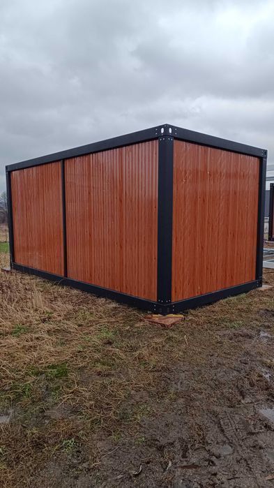 Kontener 6x3m Biurowy Socjalny Magazynowy Budowlany Letniskowy