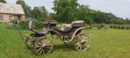 Wolant, bryczka konna