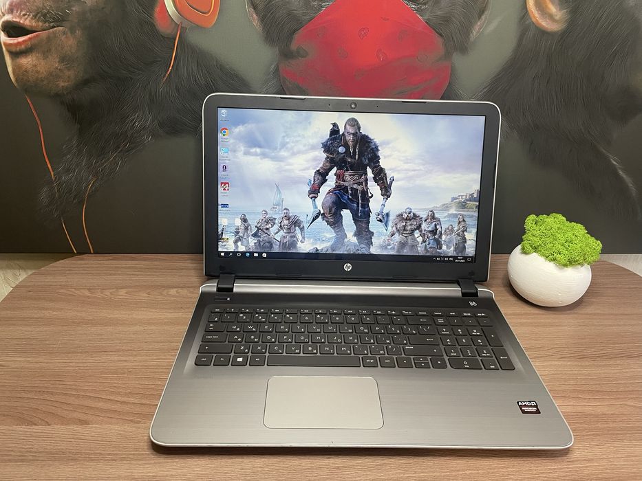 Мощный ноутбук HP/Full HD/AMD A10-8700/8GB/1TB/Radeon R6+R8 на 6 ГБ