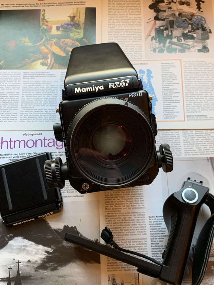 Mamiya RZ67 Pro II з об’єктивом Mamiya-Sekor Z 110mm f/2.8 нова камера