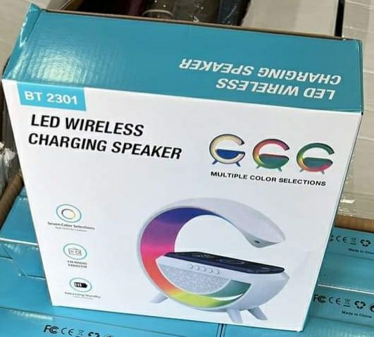 Coluna G LED Com Carregamento Wireless