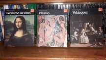 Livros de 3 Grandes Mestres de pintura: book.it (ilustrados a cores)
