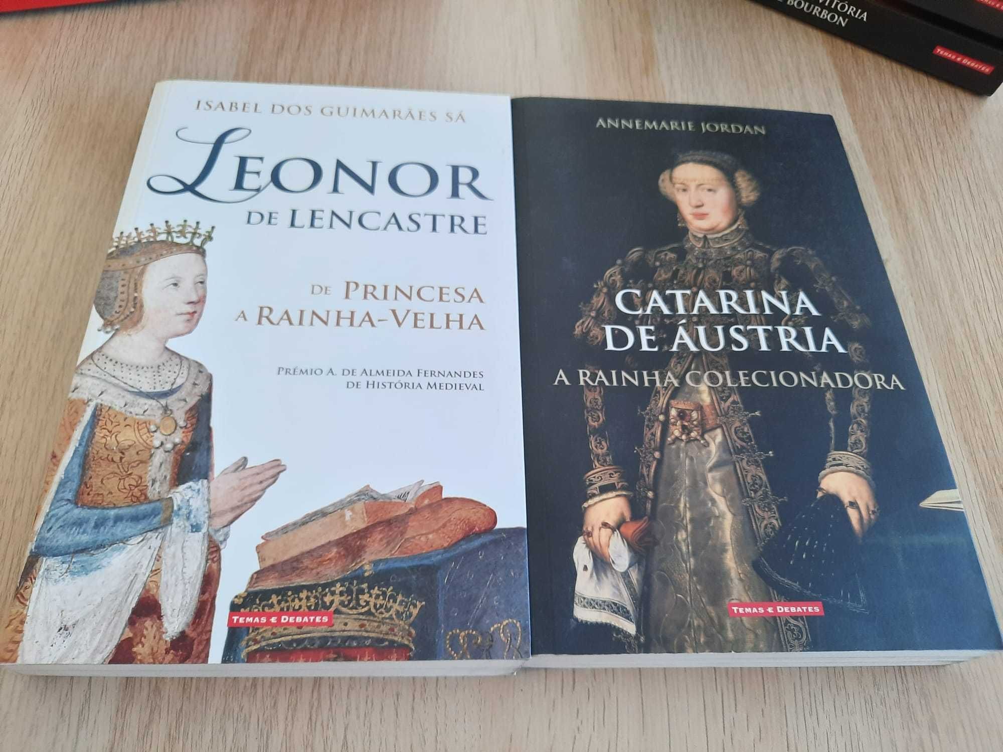 Livros Rainhas de Portugal (portes grátis)