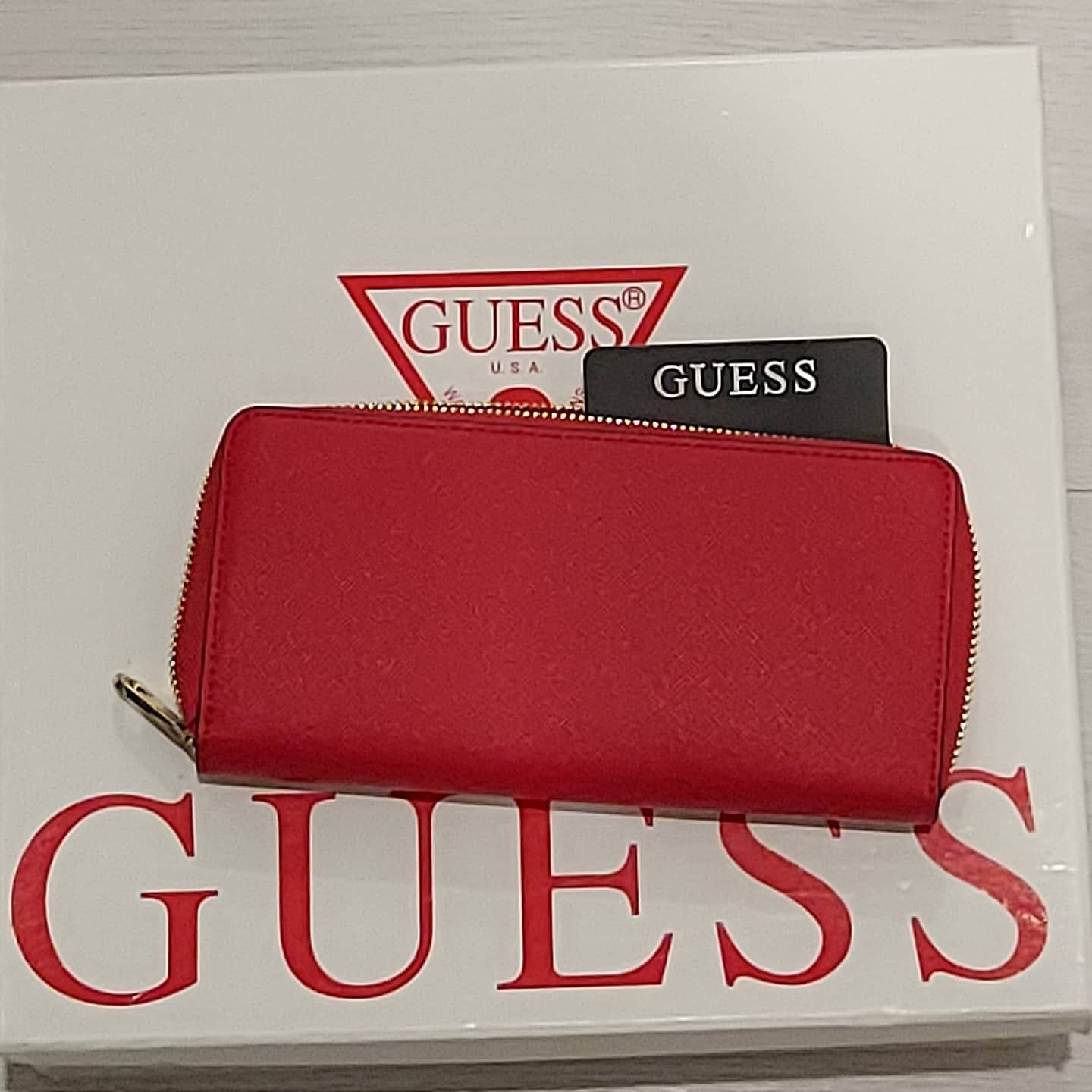 Carteira Guess  vermelha