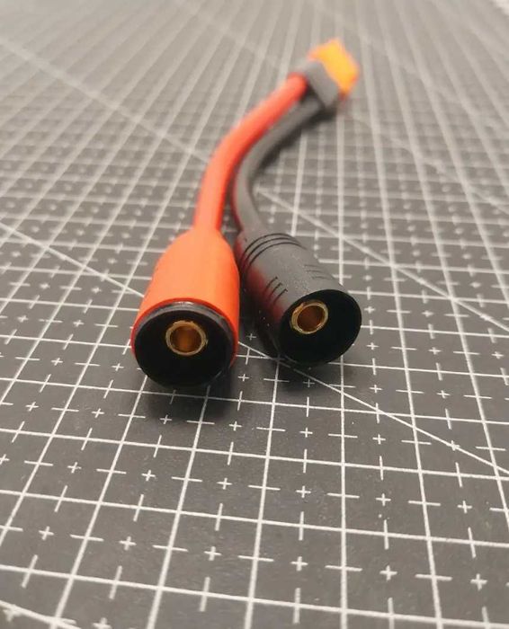 Amass AS150 Male - XT60i Female  Переходник адаптер для дрона. 10AWG