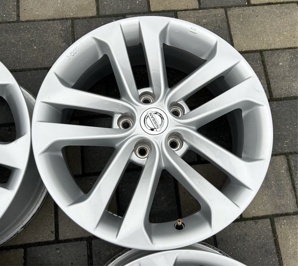 Oryginalne felgi Nissan Juke Pulsar Qashqai 5x114.3 17" czujniki