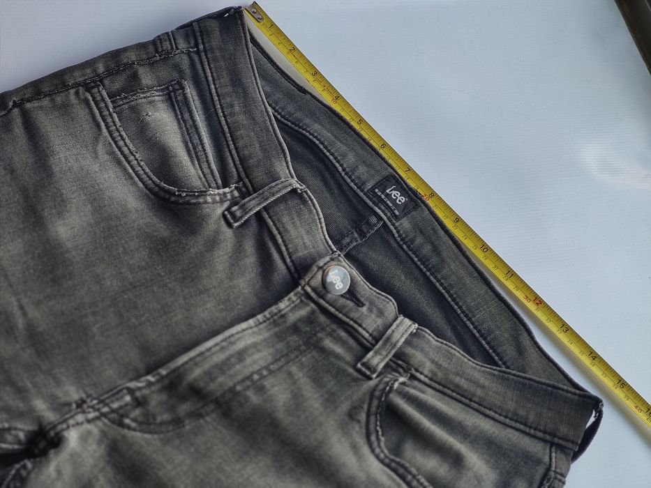 Lee Luke Worn Dry Lake W31/L32 cinzento