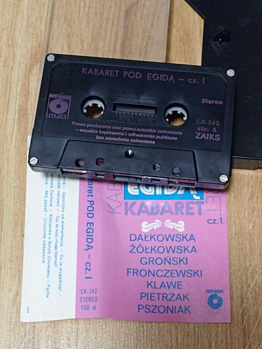 Kabaret pod Egidą kaseta