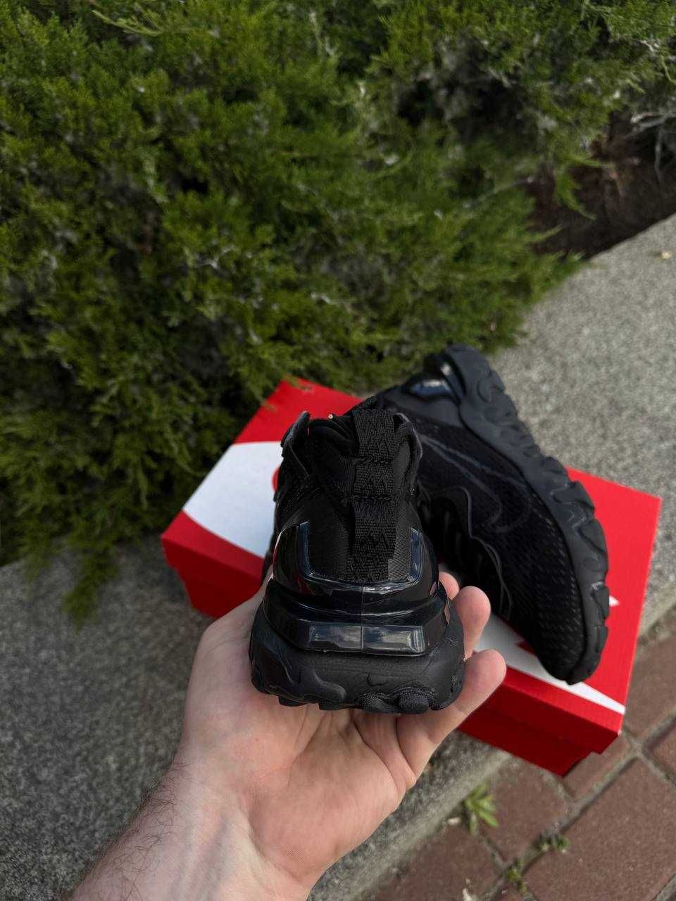 АКЦІЯ! Nike React Vision Black 40 41 42 43 44 45 найк реакт