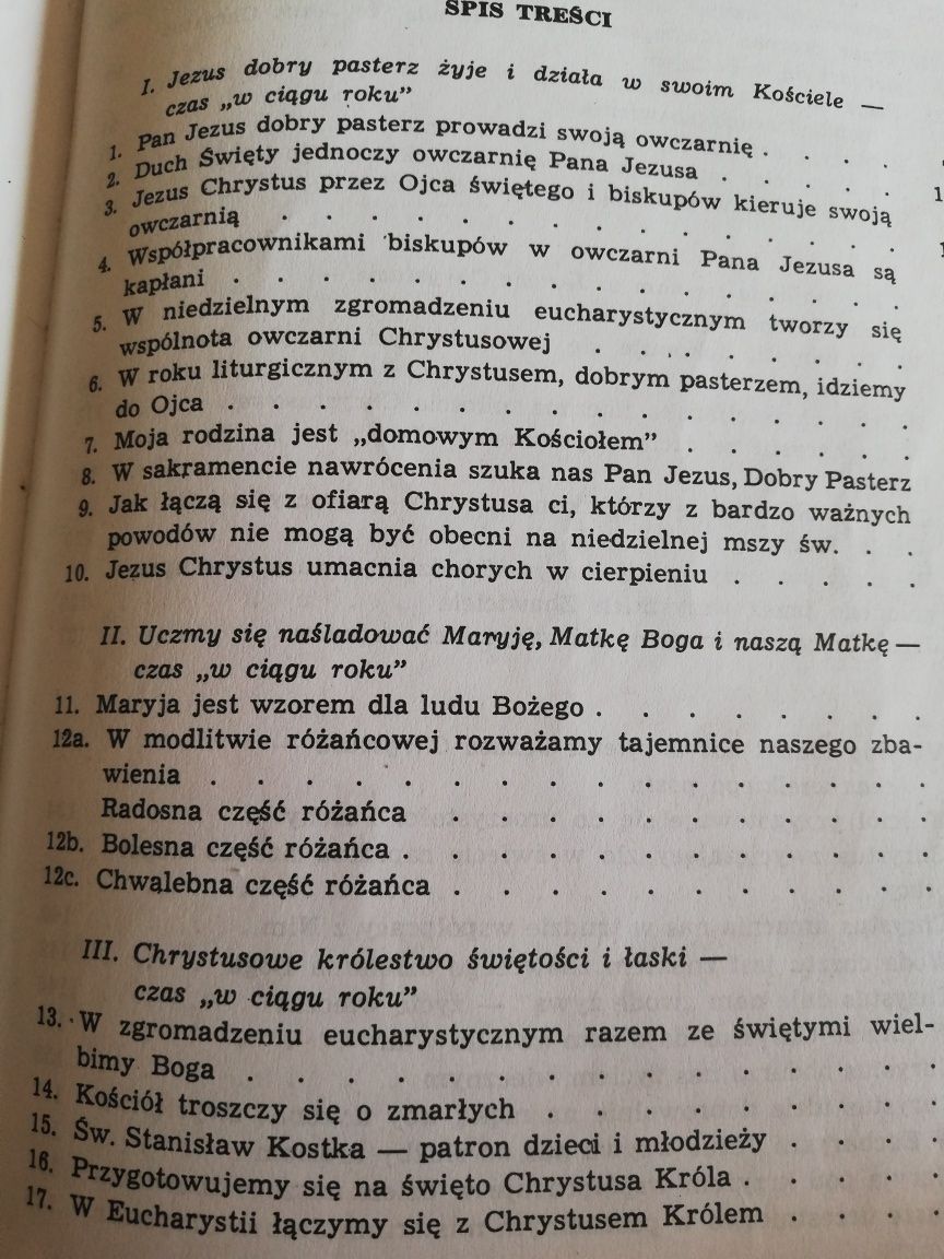 Książka do Religii Bóg z nami część 3 zbiór spis piosenek religijnych