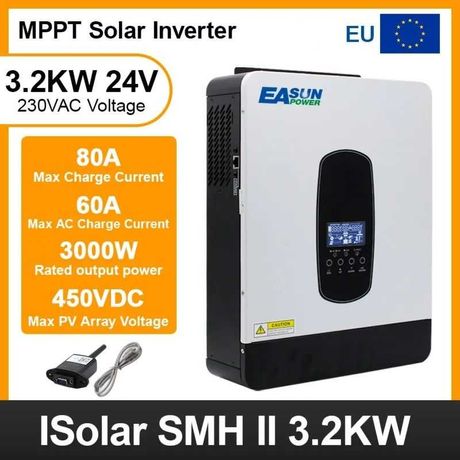 Falownik inverter solarny SINUS EASUN SMH 3KVA 24V