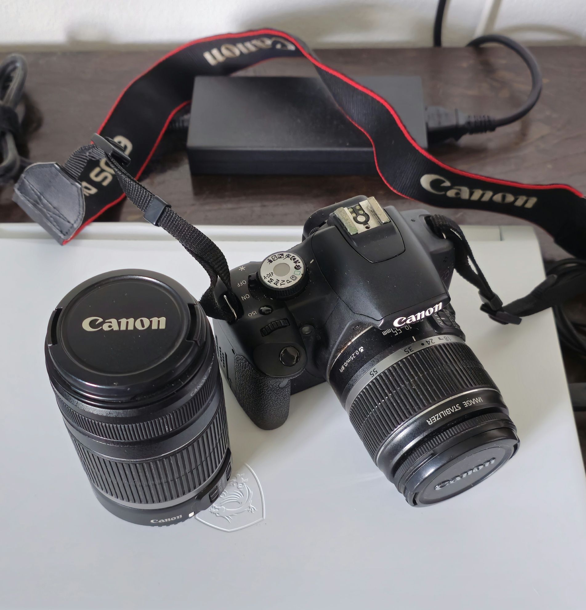 Canon D500 com 2 Lentes