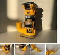 Пылеотвод фрезера DeWalt DCW600 DCW604 под пылесос.