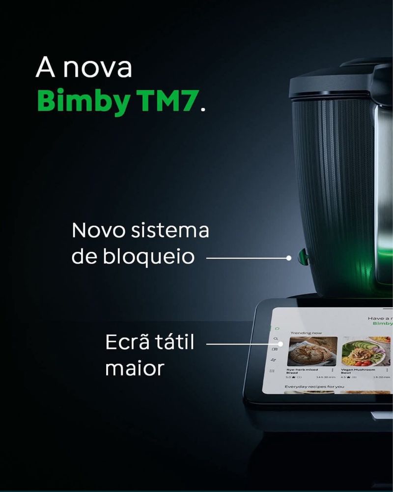 Vendo Bimby TM7 - Selada - ENTREGA IMEDIATA