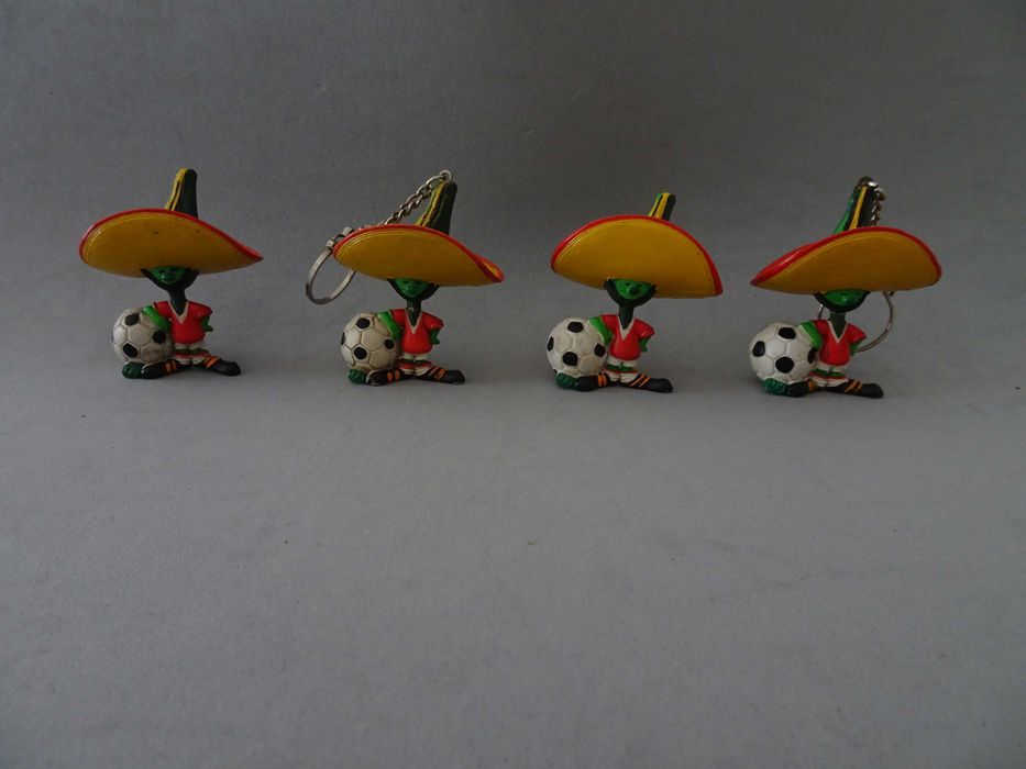 Figuras em PVC - Mascote de futebol Mundial México 86