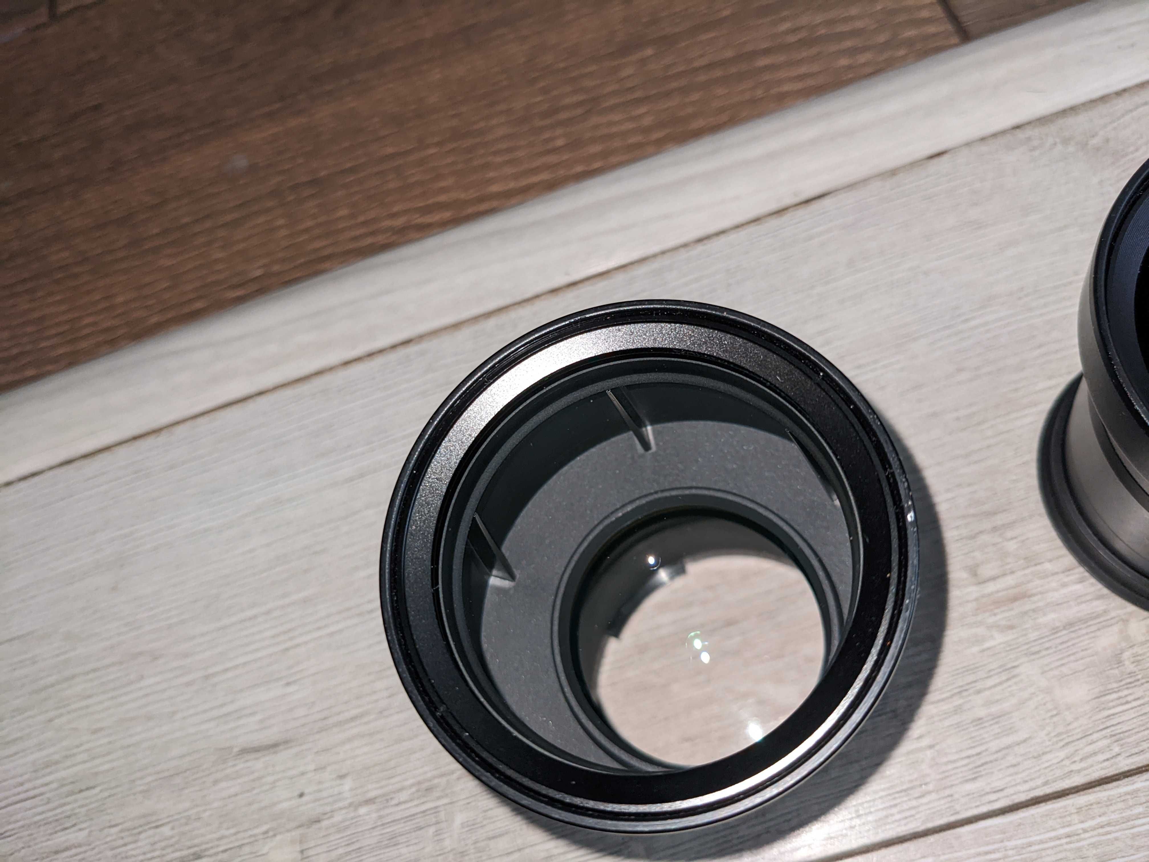 canon soczewka 58mm close-up lens 500D + filtr  uv 390 htmc adapter