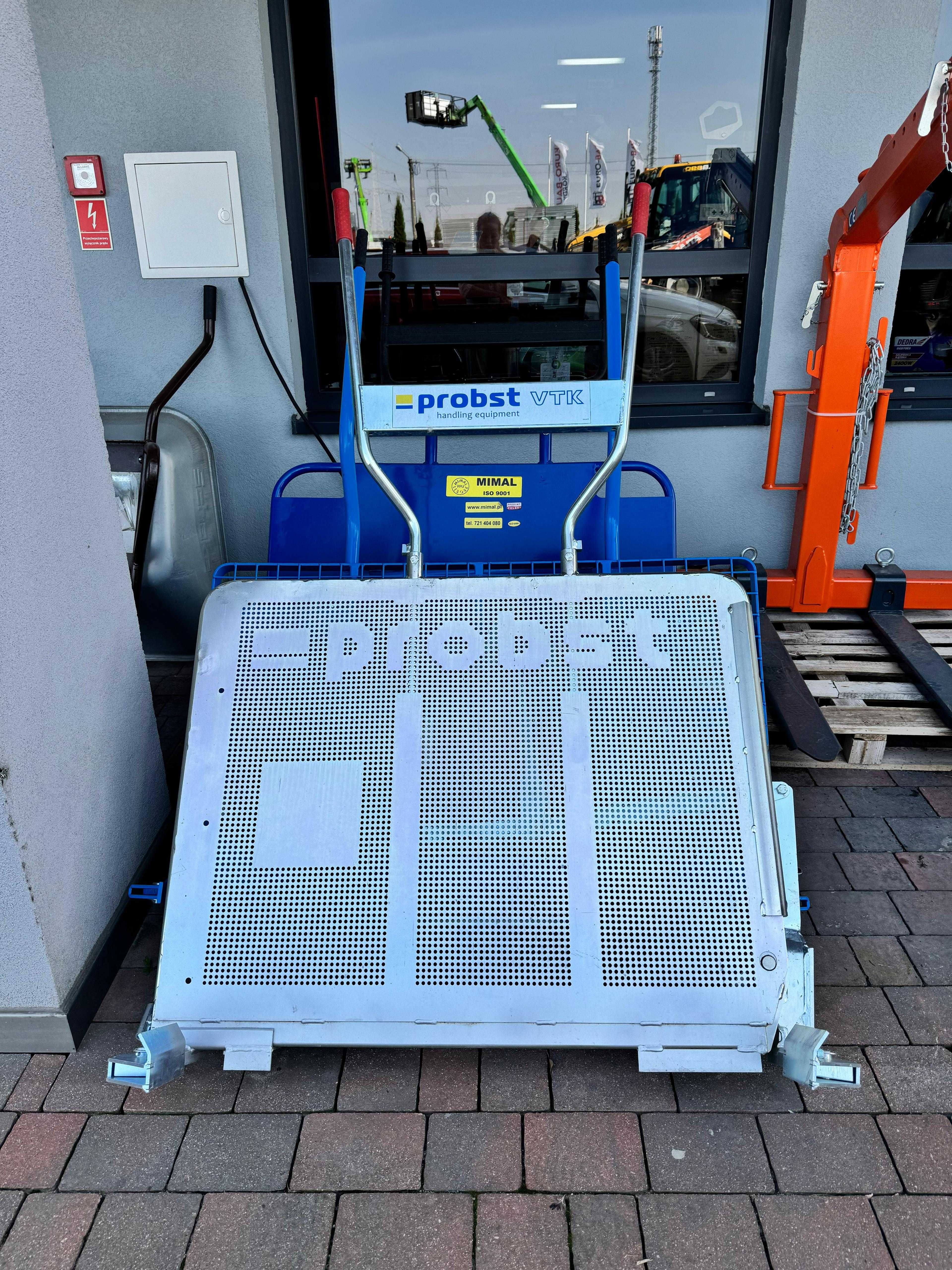 Wózek transporter brukarski kostki brukowej optimas PROBST VTK-V NOWY