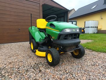 Traktorek kosiarka John Deere 18KM Pompa hydro. Jak nowy