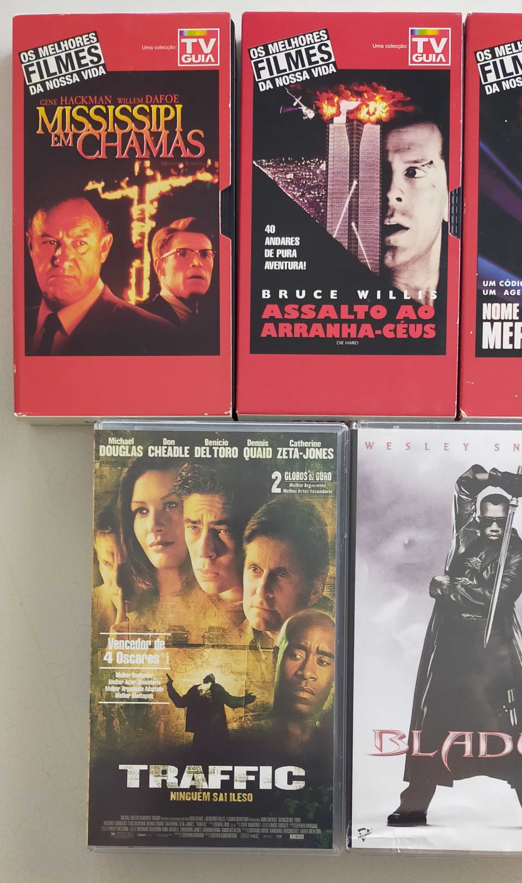 7 Cassetes Filmes em ótimas condições