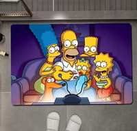 Dywanik z Simpsonami: Krok w Świat Kreskówki!