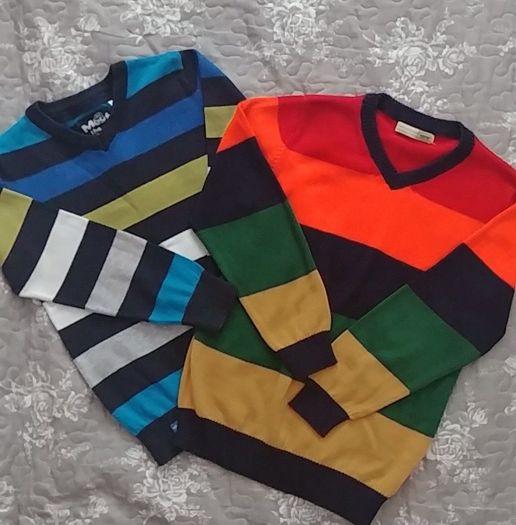 sweter, bluzka, dwie sztuki,   r.116