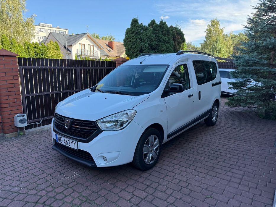 Dacia Dokker 1WŁ / Salon PL / Serwis ASO / FV23%/ Bezwypadkowy!