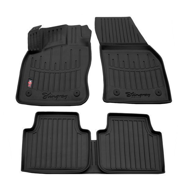 Гумові 3D коврики в салон Шкода Kodiaq/ Octavia/ Rapid/ Superb/ Yeti