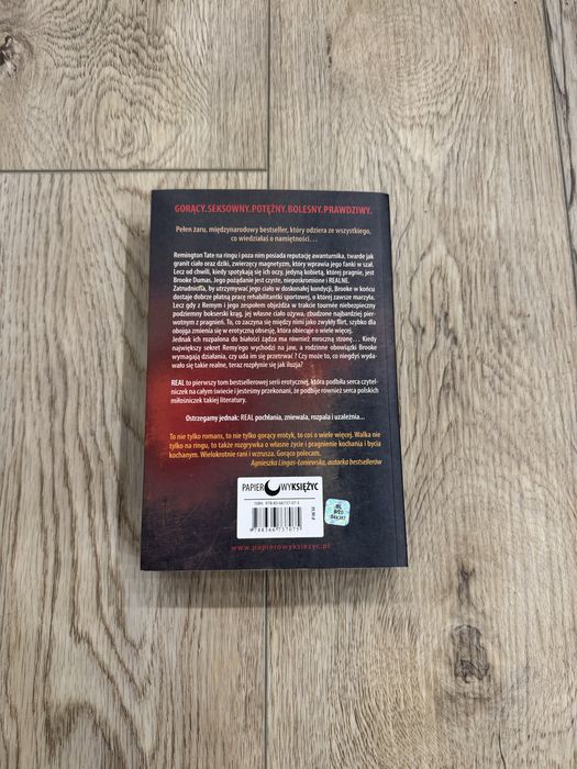 Książka romans „Real” Katy Evans