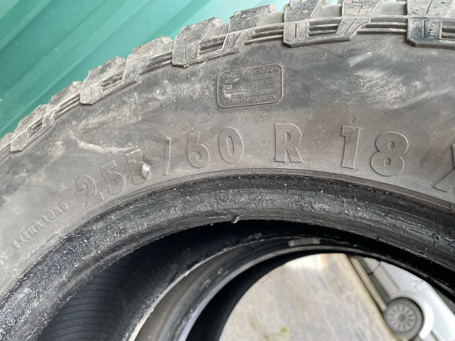 Резина Всесезонна 255/60 R18 General Grabber AT3 Гума 2020 року Пара