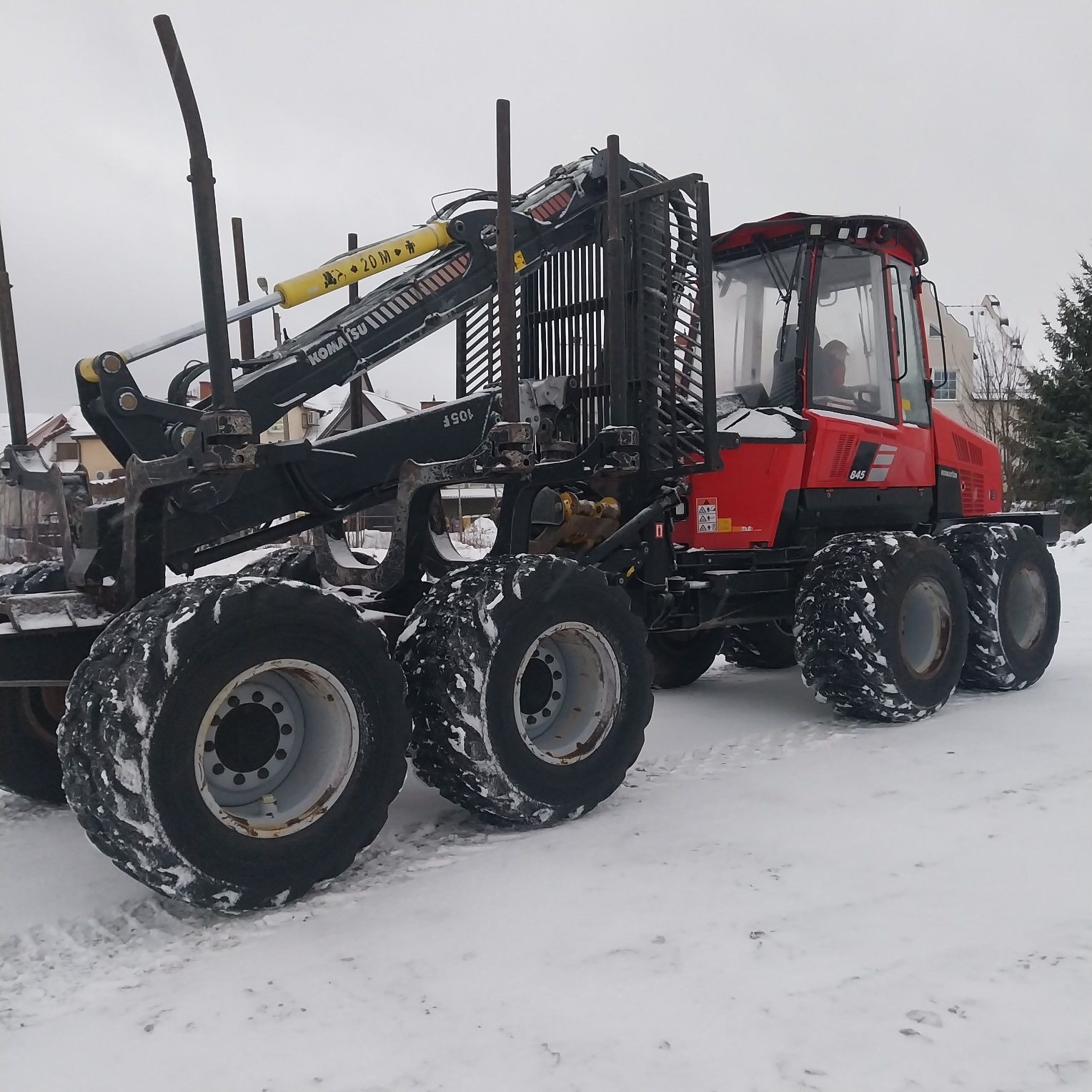 Sprzedam  Forwarder Komatsu  845