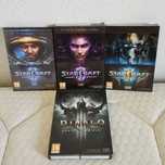 Conjunto Jogos • Trilogia StarCraft 2 + Diablo 3 Reaper of Souls PC