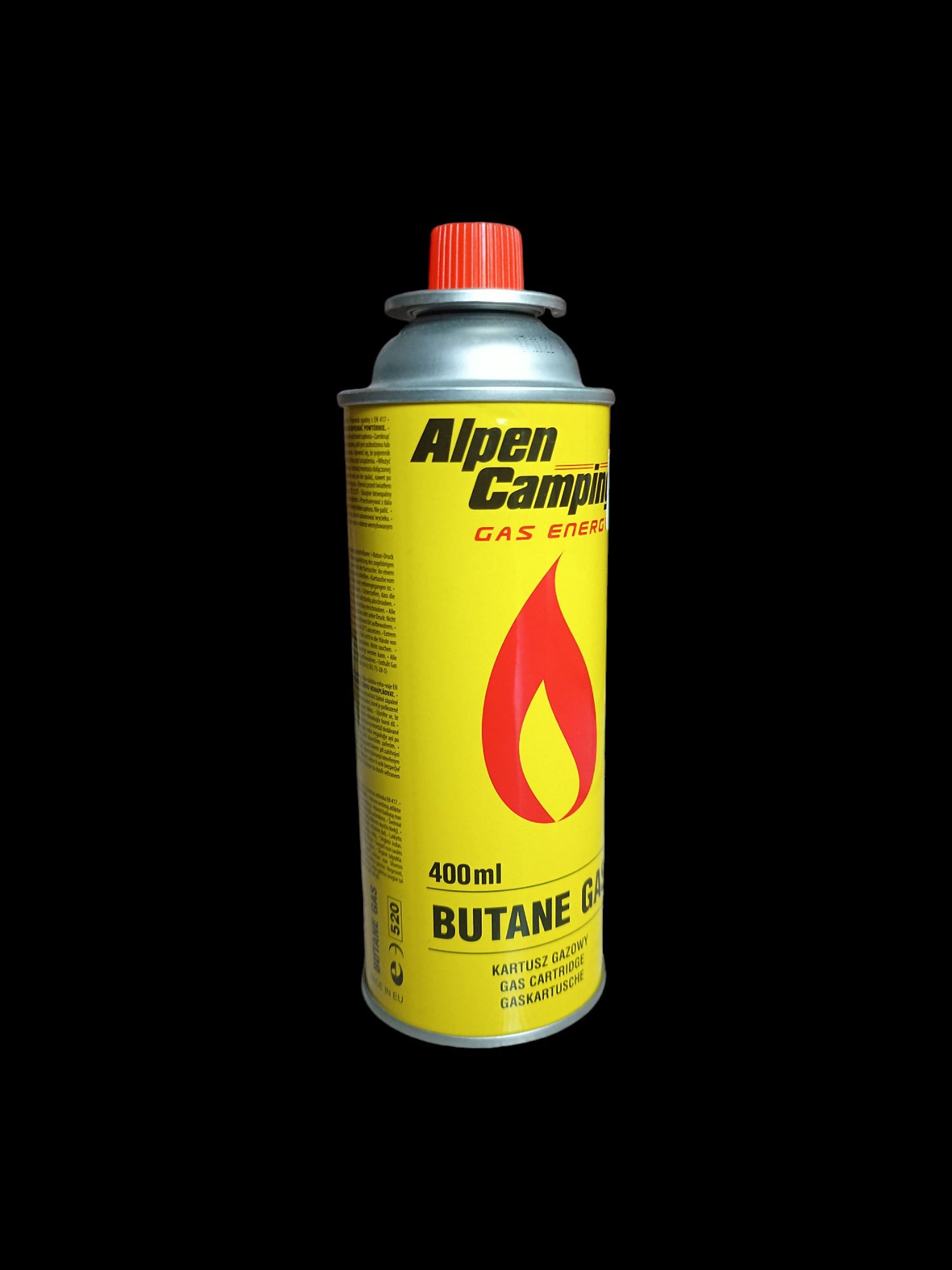 Gas butan kuchenka gazowa turystyczna zapalniczki kartusz 400ml