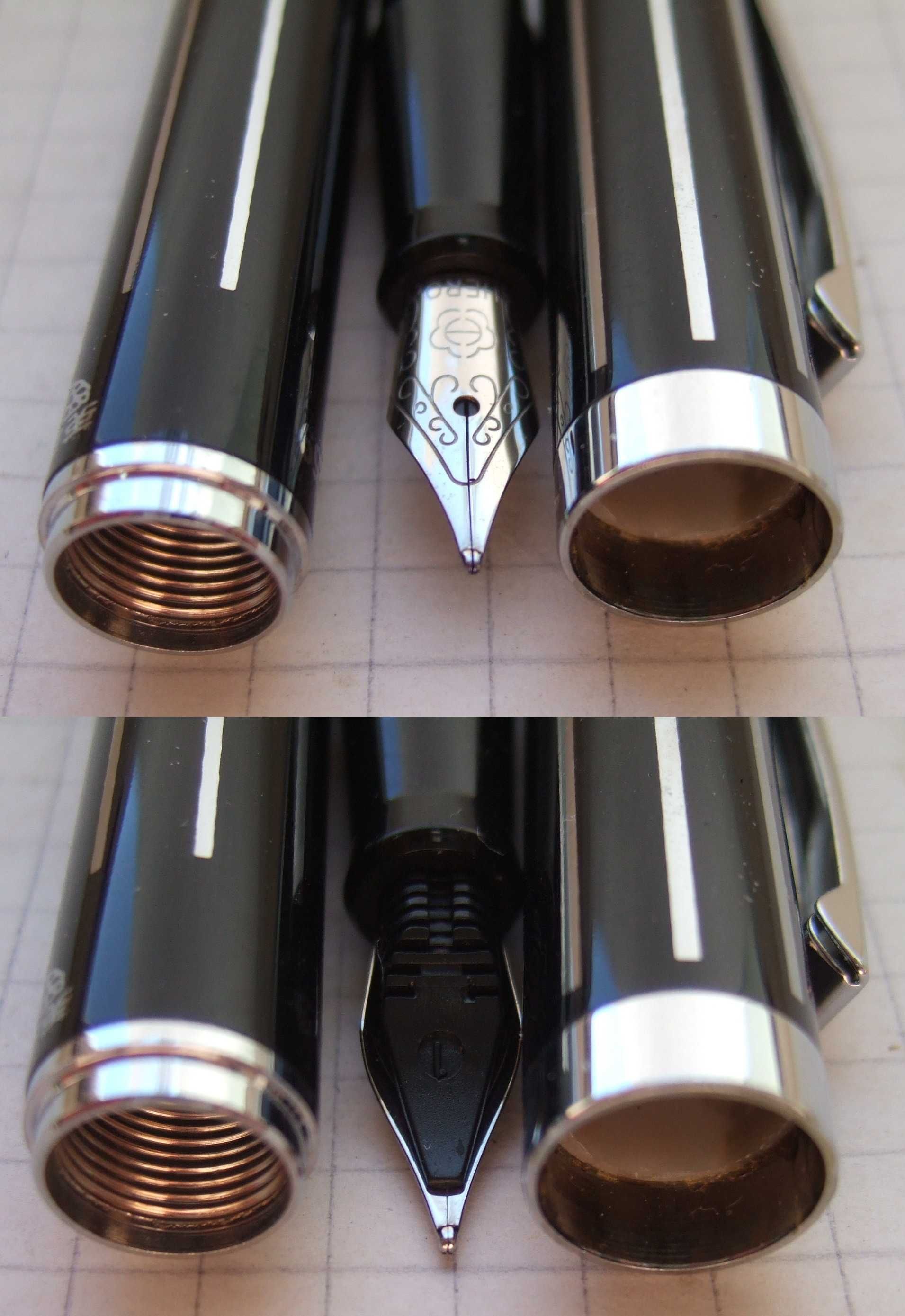 Нова перова ручка Hero-759 повністю з металу. Пише м'яко та насичено