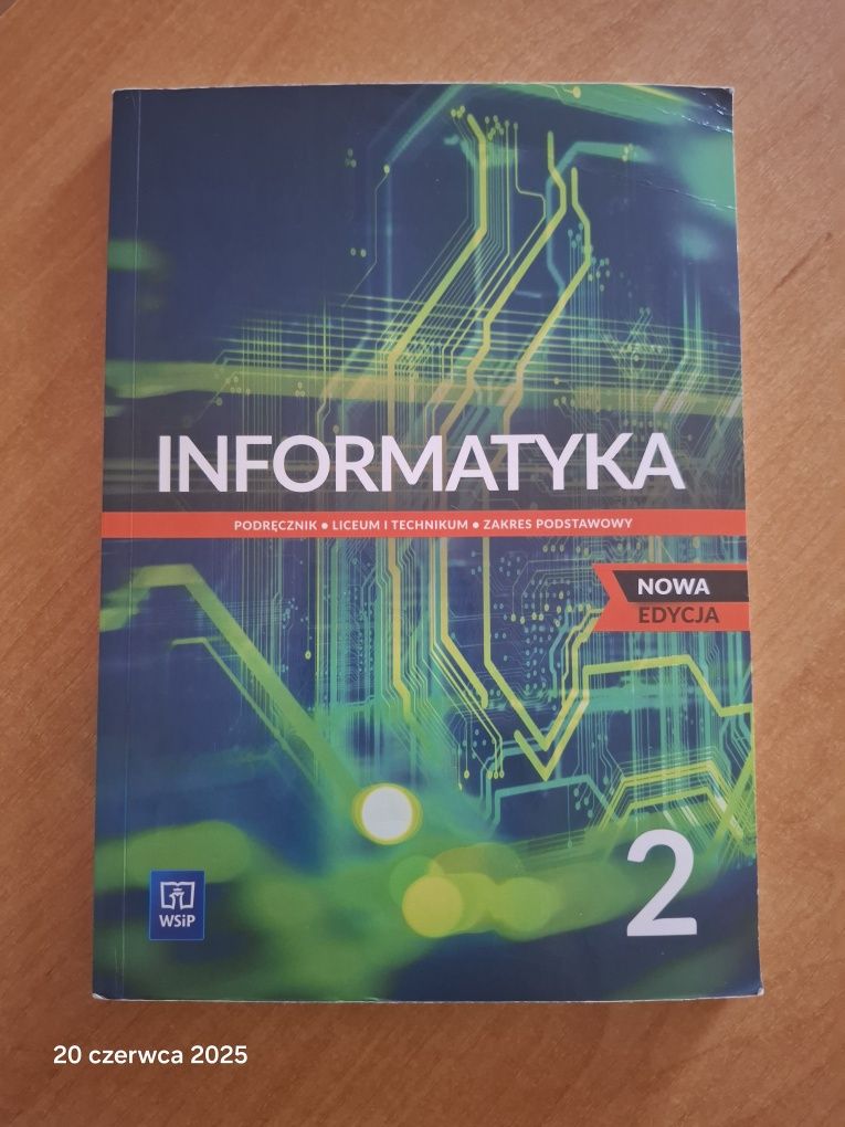 Informatyka podręcznik liceum kl 2