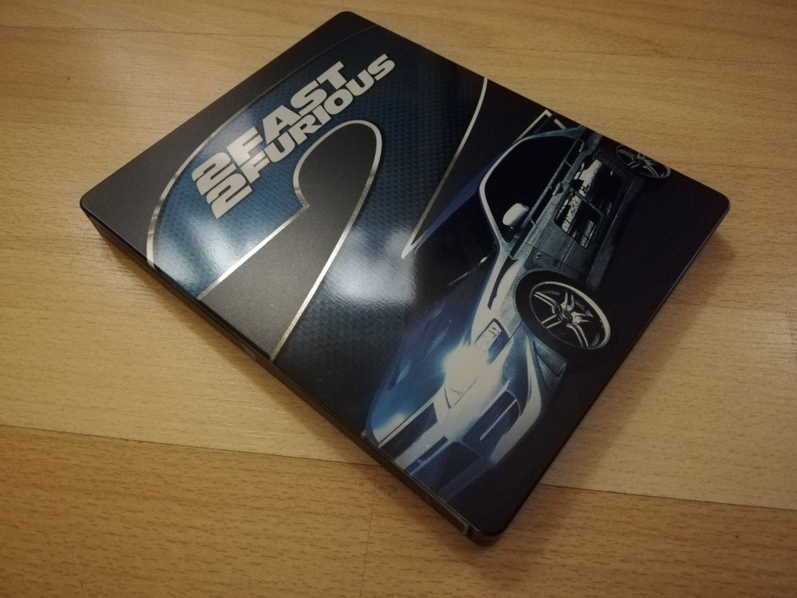 Steelbook 2 fast 2 furious velocidade mais furiosa bluray PORTES GRATI