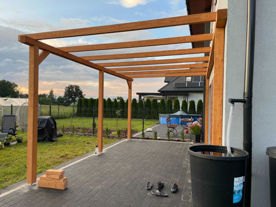 Kantówka 10x10 - na altankę, pergolę - sucha SOSNA/OLCHA