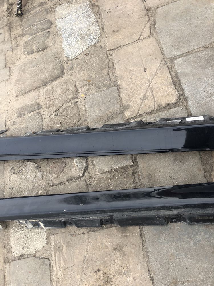 Nakladka progowa listwa prawa lewa bmw f10 f11 668 schwarz 2