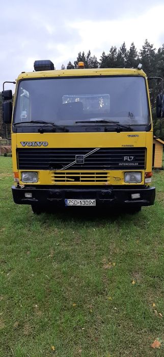 Volvo fl 7 hds wywrotka czerpak chwytak rotator