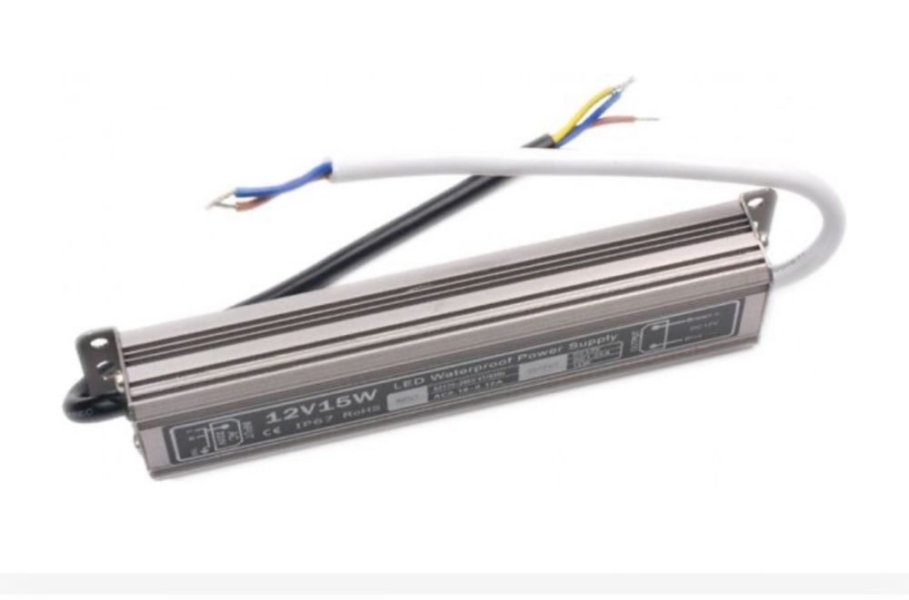 Перетворювач напруги Светкомплект 12 В 15 Вт IP67 F-15-12