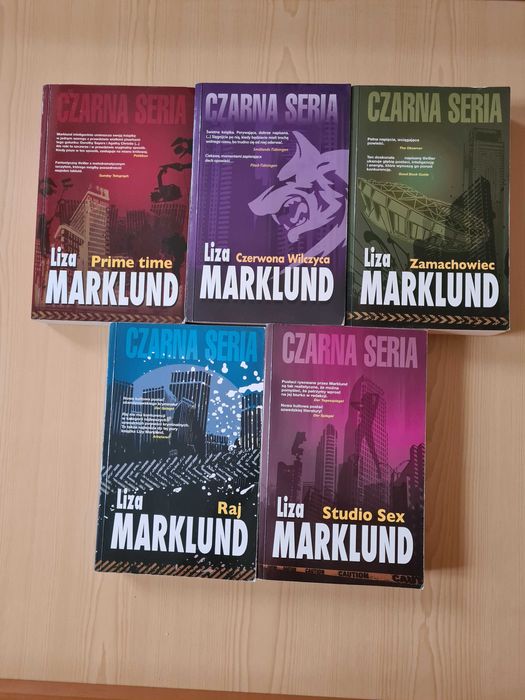 Liza Marklund 5 książek o dziennikarce Annice Bengtzon