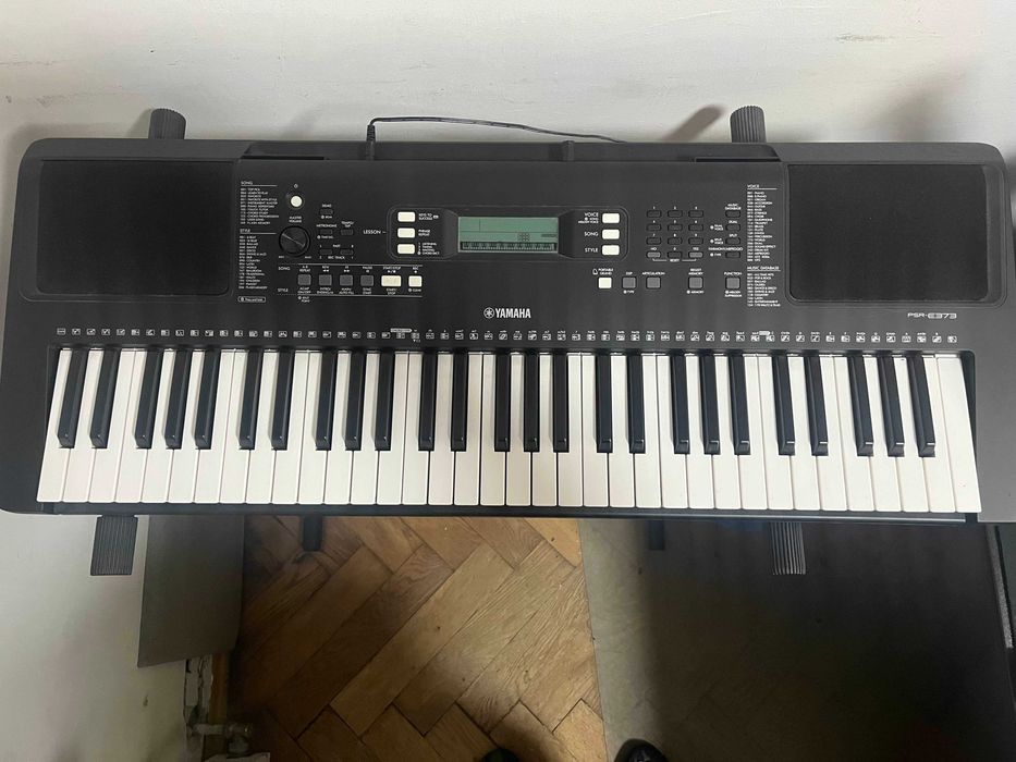 keyboard yamaha psr-e373 + statyw stan idealny