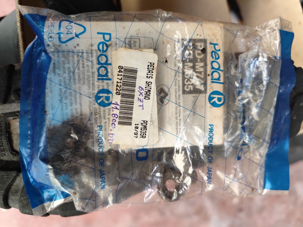 Sapatilhas Shimano spd+pedais