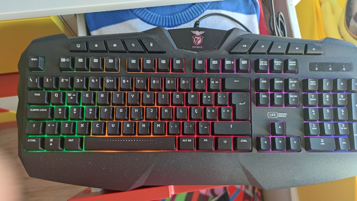 Teclado Gaming. Novo nunca foi usado.