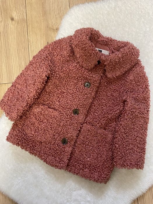 Еко шубка Тедді на дівчинку