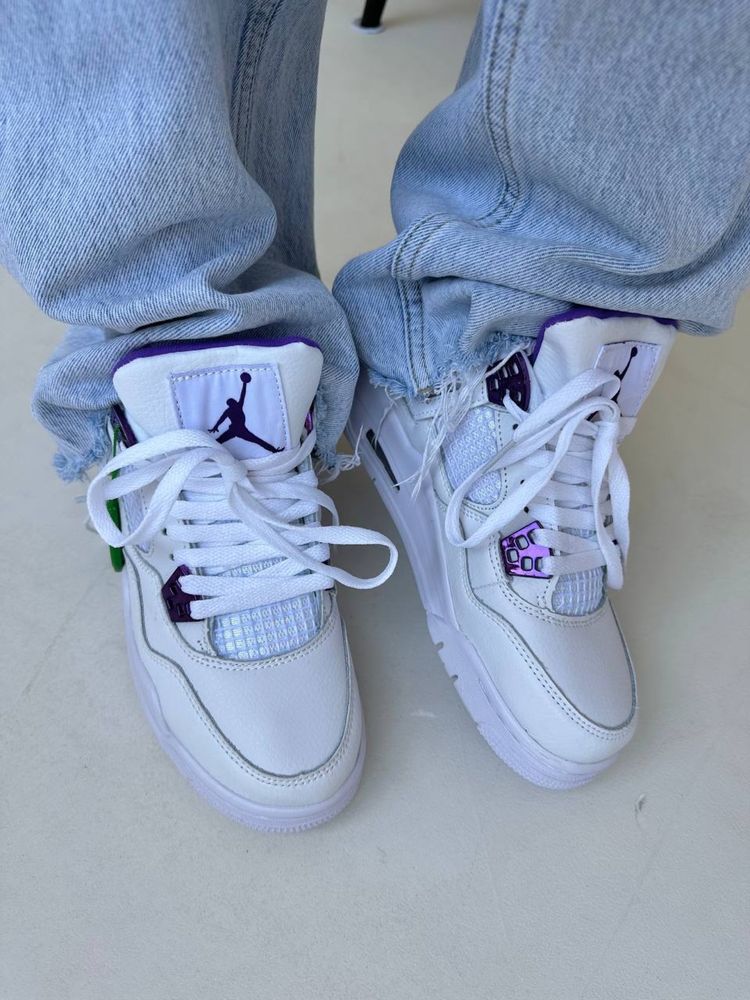 Buty Nike Air Jordan 4 mettalic purple