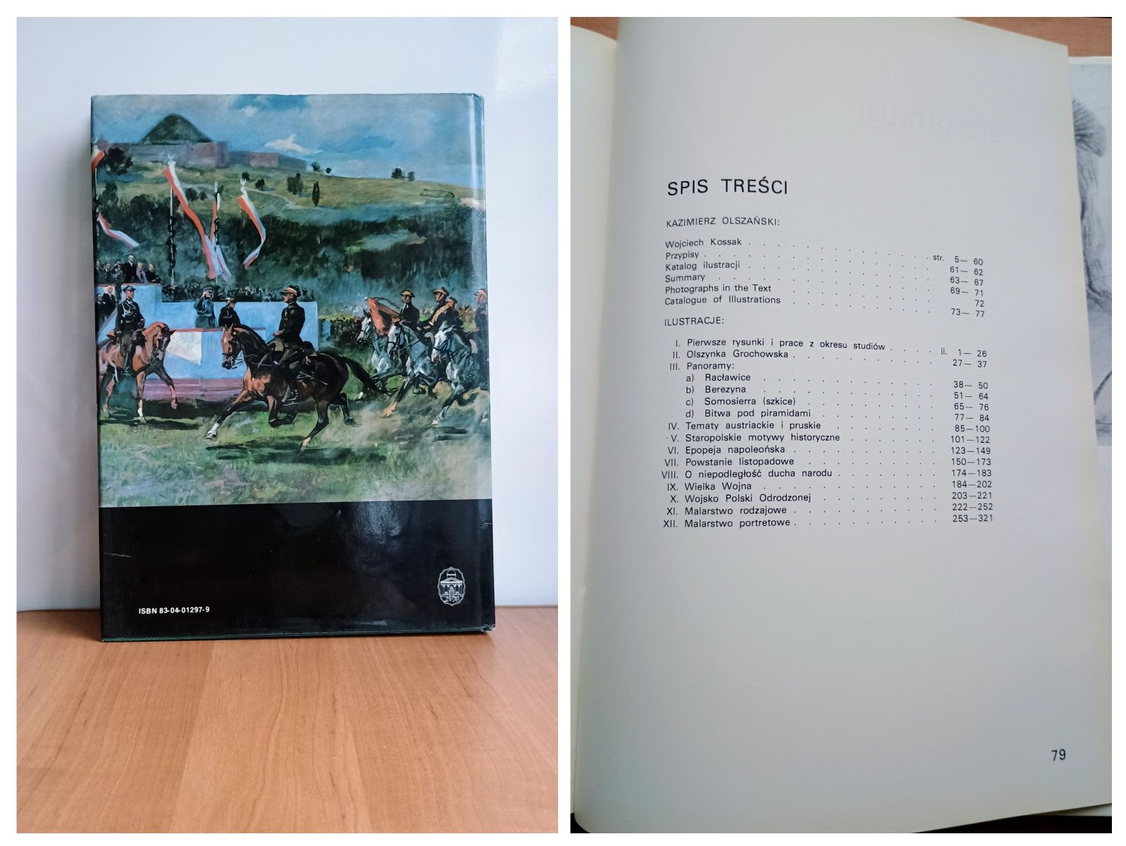 Wojciech Kossak. Kazimierz Olszański. Wydanie III, Ossolineum,1982r.